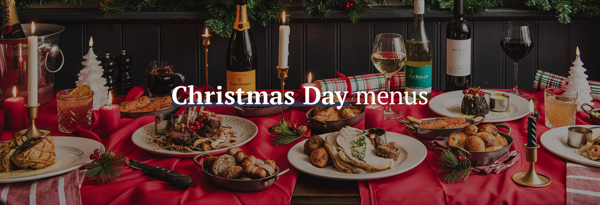 Christmas Day Menu at The Park View